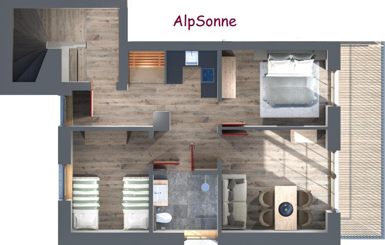Alpfee Lechtal Apartment Бах Екстериор снимка