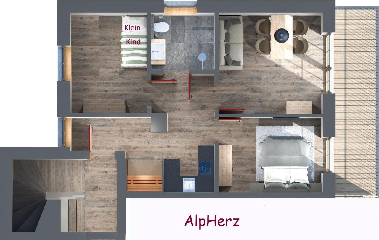 Alpfee Lechtal Apartment Бах Екстериор снимка